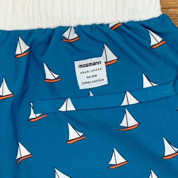 Mosmann Australian Swim Trunks. Medium - Picture 5 of 8
